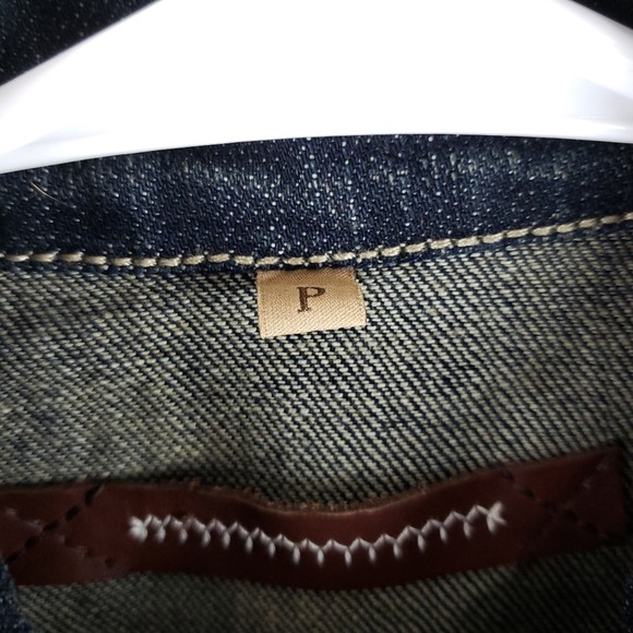 NWT Yanuk Button Up Denim Jean Jacket Size P - Picture 5 of 6